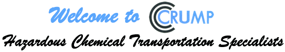 Welcome to CC Crump ltd - Hazardous Chemical Transportation Specialists